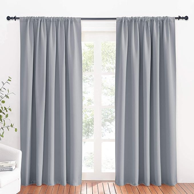 RYB HOME Large Blackout Curtains by RYBHOME