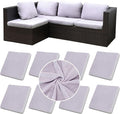 8Pcs Stretch Velvet Patio Cushion Cover, by BIETYONE