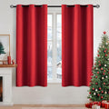 MIULEE Christmas Blackout Curtains Room Darkening Thermal Insulated Drapes by MIULEE
