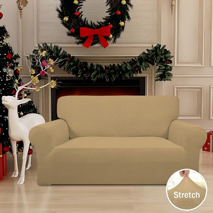 Easy-Going Stretch Loveseat Slipcover 1-Piece Sofa Cover Furniture Protector - Image 2