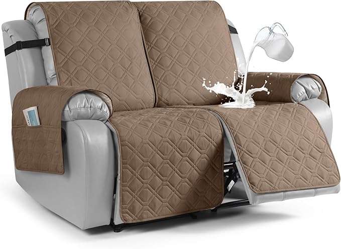 VANSOFY Waterproof Recliner Couch Covers, Sofa Covers 1-Piece Washable by VANSOFYFURNITURECOVERS
