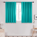 Deconovo Blackout Curtains, Thermal Insulated, W52 x L45 2 Panels, Back Tab by Deconovo