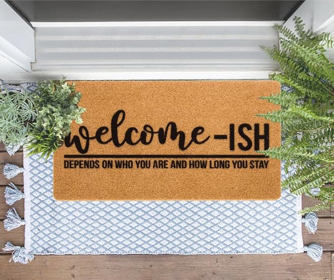 Eohak Welcome-Ish Front Door Mat - Image 7