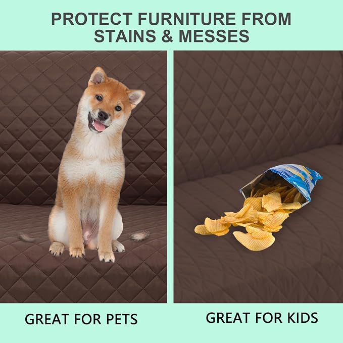 Reversible Couch Cover for 3 Cushion Couch Sofa Cover Washable for Pet Friendly - Image 5