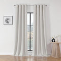 Joydeco Blackout Curtains 108 Inch Length 2 Panels Set, Thermal Insulated Long by JOYDECO