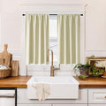 RYB HOME 100% Blackout Short Curtains by RYBHOME
