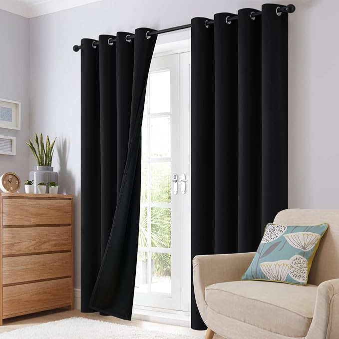 SimpleHome 100% Blackout Curtains - Image 7