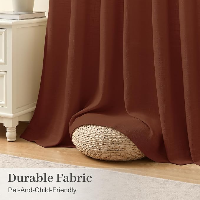 IVAPUPU Extra Long Pinch Pleated Curtains 108 Inch Long - Image 6