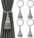 Fenghuangwu 4 Pack Curtain Tie Backs Rope Tassels by fenghuangwu