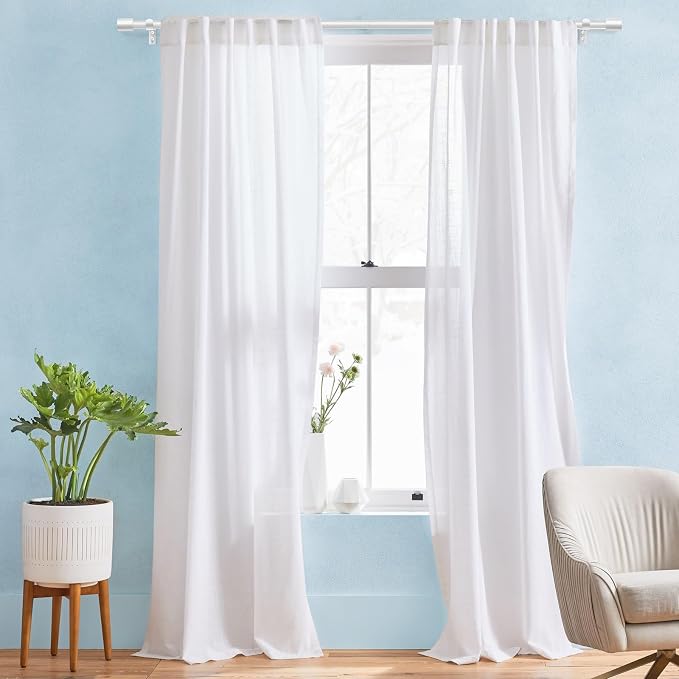 IFELS 2 Pack Heavy Duty Curtain Rods - Image 2