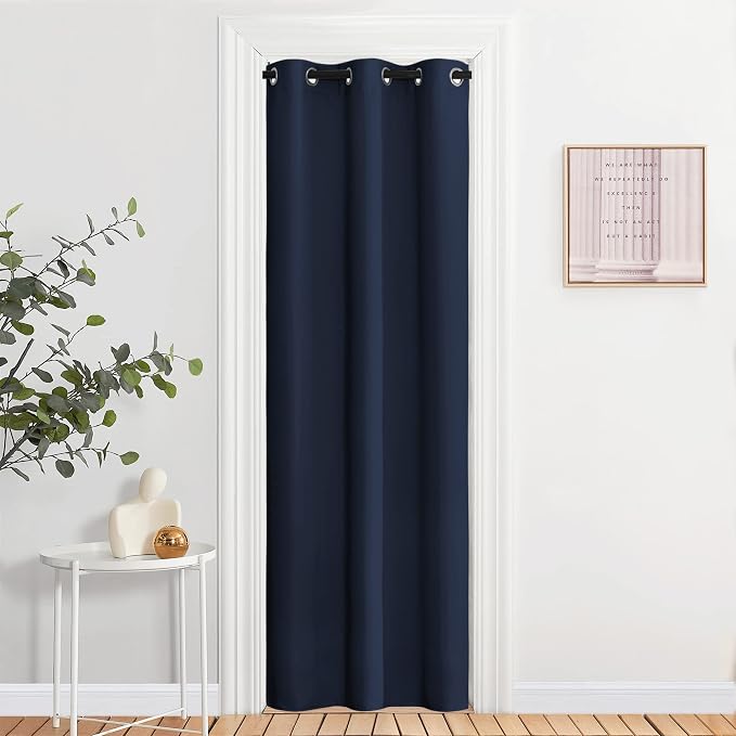 NICETOWN Navy Blue Blackout Curtains - Image 2