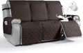 VANSOFY Waterproof Recliner Couch Covers, Sofa Covers 1-Piece Washable by VANSOFYFURNITURECOVERS