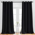 NICETOWN Black Out Curtains 96 inches Long by NICETOWN