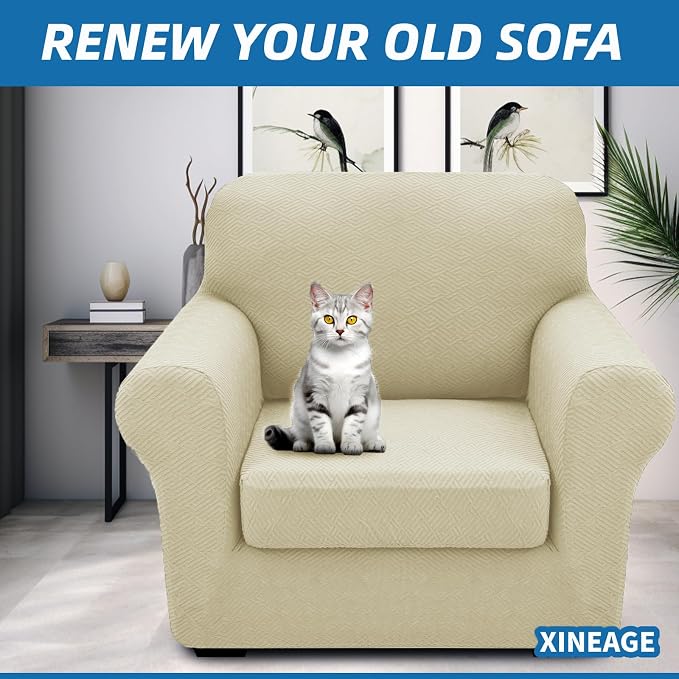 XINEAGE New 2 Pieces Chair Covers - Image 2