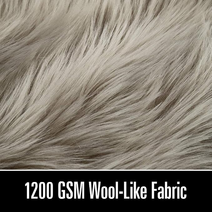 LOCHAS Soft Fluffy Faux Fur Rugs - Image 4