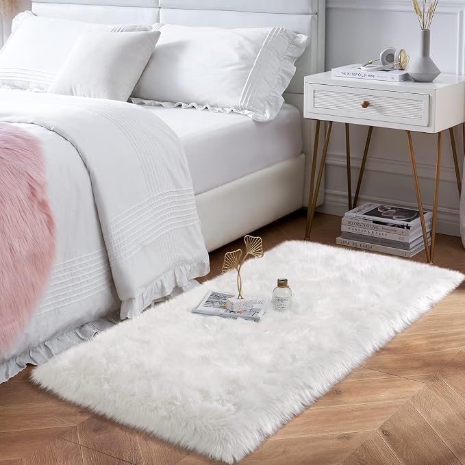 Faux Fur Rug, Ultra Soft Fuzzy Shag Rug - Image 8