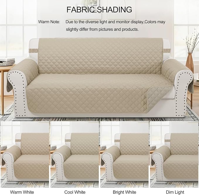 Reversible Loveseat Sofa Covers Couch Cover Furniture Protector - Image 8
