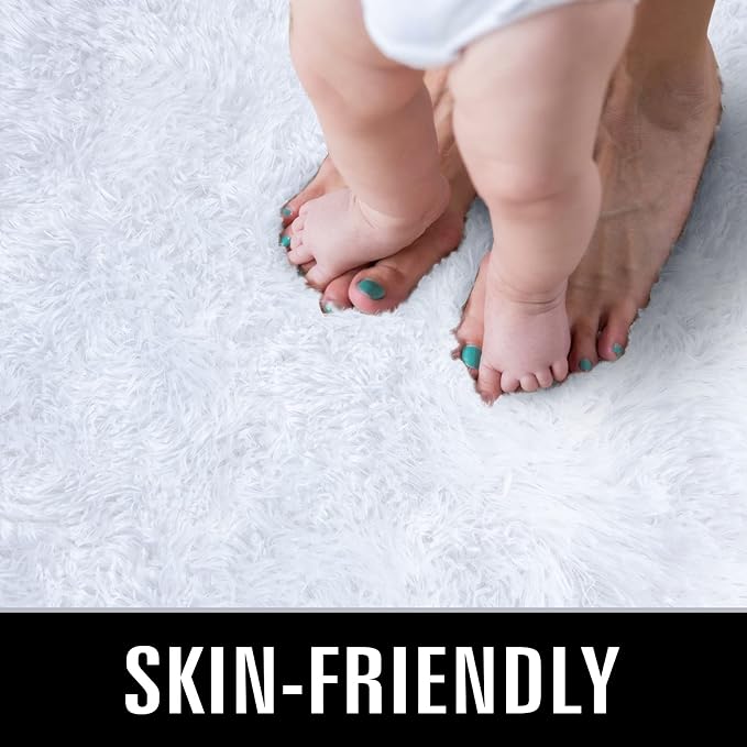 TWINNIS Super Soft Shaggy Rugs Fluffy Carpets 9x12 Feet, Indoor Modern Plush - Image 4