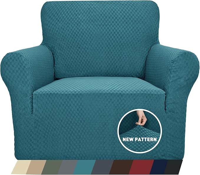 ZNSAYOTX 1 Piece Jacquard Chair Slipcovers by ZNSAYOTX
