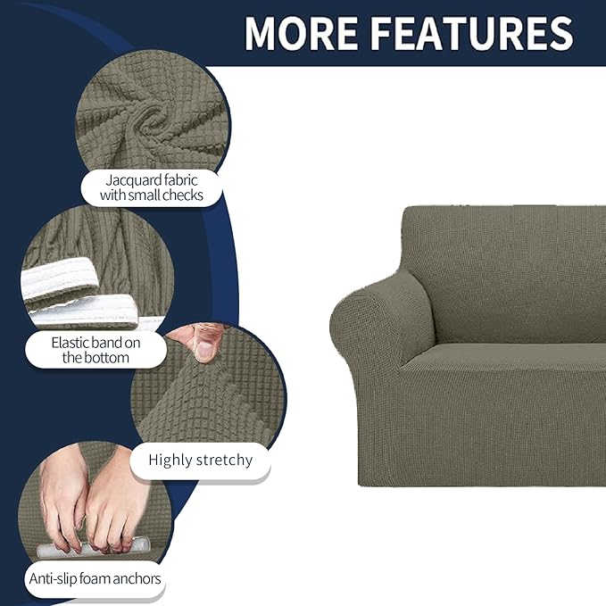 Cupuamon 2026 New Stretch Sofa Slipcovers Couch Cover - Image 4