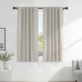 PONY DANCE Rod Pocket and Back Tab Blackout Curtains by PONYDANCE