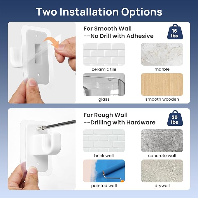 ENJOYBASICS 2 Pack No Drill Curtain Rods - Image 8