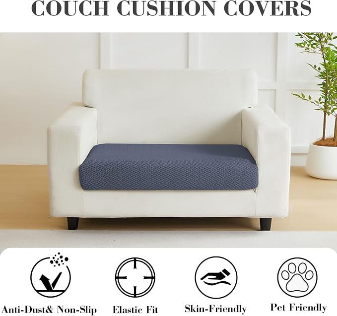 Sofa Covers Couch Covers for Sofa Pet Friendly Couch Cushion Covers Universal - Image 3