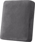 H.VERSAILTEX Velvet Stretch Couch Cushion Cover Plush Cushion Slipcover by HVERSAILTEX
