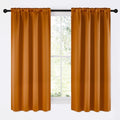 NICETOWN Room Darkening Cafe Satin Curtains by NICETOWN