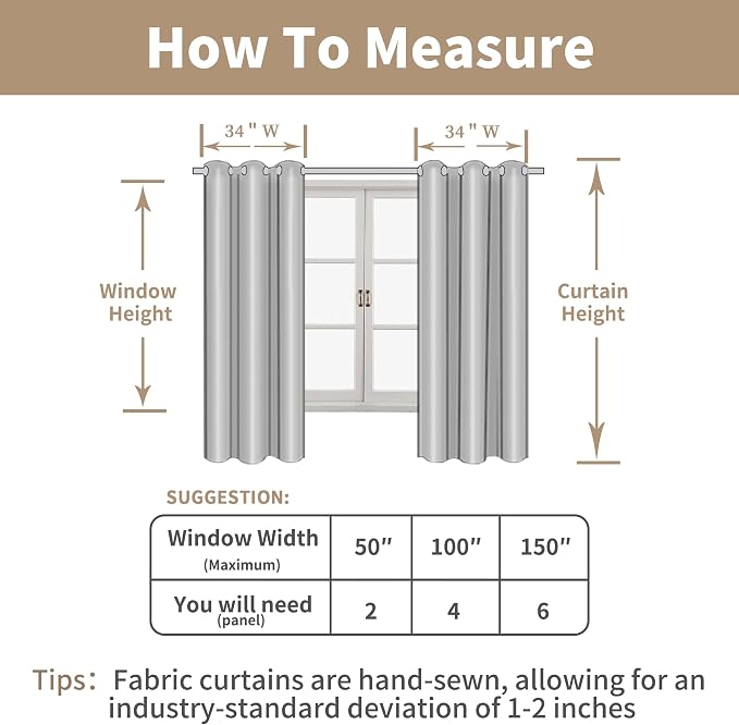 LAMIT Short Linen Curtains 40 Inch Length, Sage Grey Small Window Semi Sheer - Image 8