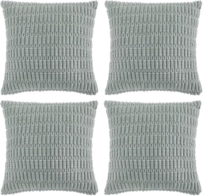 Fancy Homi 4 Packs Decorative Throw Pillow Covers by Fancy+Homi