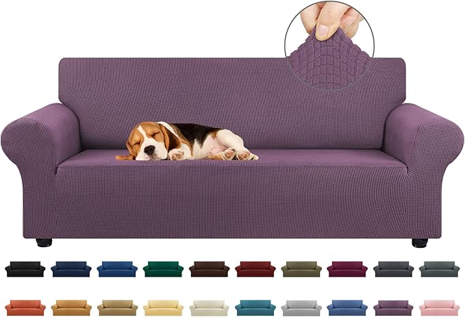 KEKUOU Stretch Sofa Cover Slipcover ，Couch Covers by KEKUOU