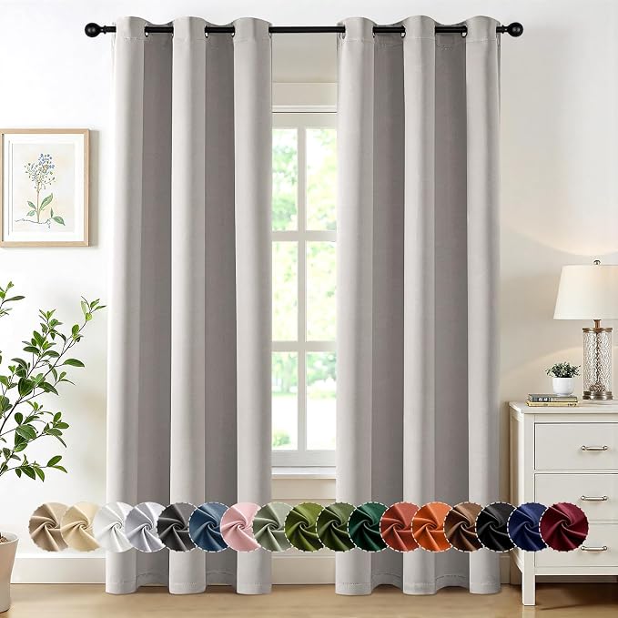 MIULEE Cobblestone Blackout Curtains by MIULEE