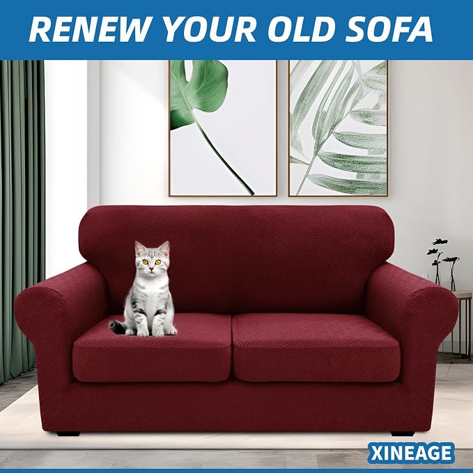 XINEAGE 2026 New 3 Pieces Couch Covers - Image 4