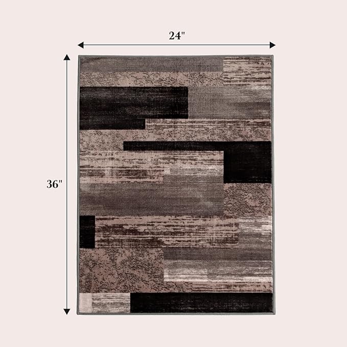 2x3 Washable Entryway Rug, Non-Slip Indoor Door Mat - Image 2