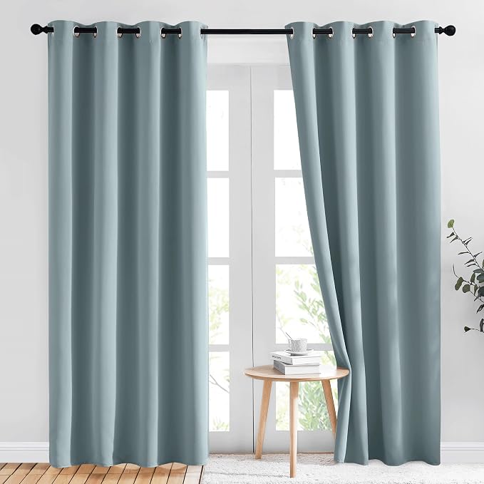 NICETOWN Living Room Curtains for Windows 84 inch Long by NICETOWN
