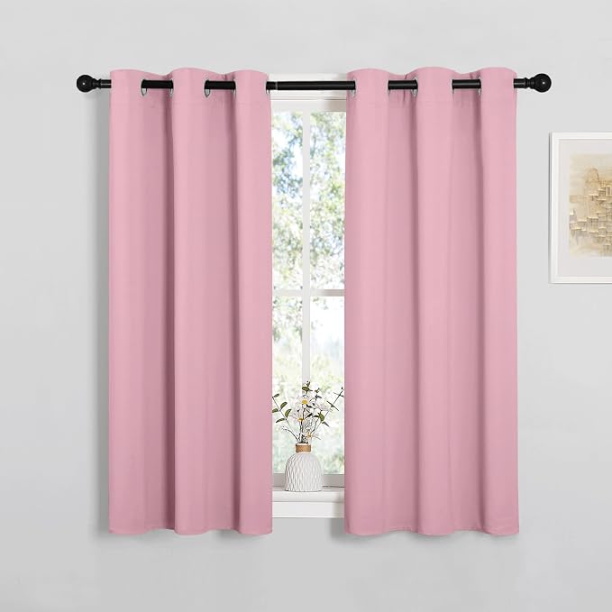 NICETOWN Bedroom Curtain Panels Blackout Draperies, Thermal Insulated Solid by NICETOWN