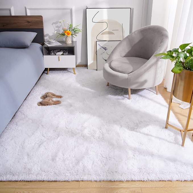Amearea Premium Soft Fluffy Rug Modern Shag Carpet, Fuzzy Plush Rugs - Image 2