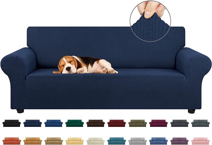 KEKUOU Stretch Sofa Cover Slipcover ，Couch Covers by KEKUOU