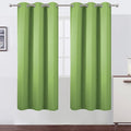 LEMOMO Light Green Thermal Blackout Curtains/42 x 72 Inch/Set of 2 Panels Room by Lemomo