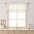 Chyhomenyc Ivory Sheer Valances by Chyhomenyc
