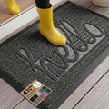 GORILLA GRIP 100% Waterproof All-Season WeatherMAX Doormat 35x23, US Designed by GorillaGrip
