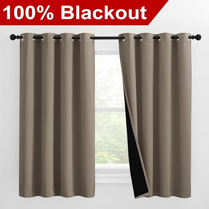 NICETOWN 100% Blackout Curtains - Image 2