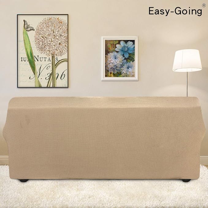 Easy-Going Stretch Sofa Slipcover 1-Piece Sofa Cover Furniture Protector Couch - Image 5