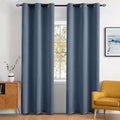 MIULEE 90" Long Blackout Room Darkening Curtains Thermal Insulated Drapes Solid by MIULEE