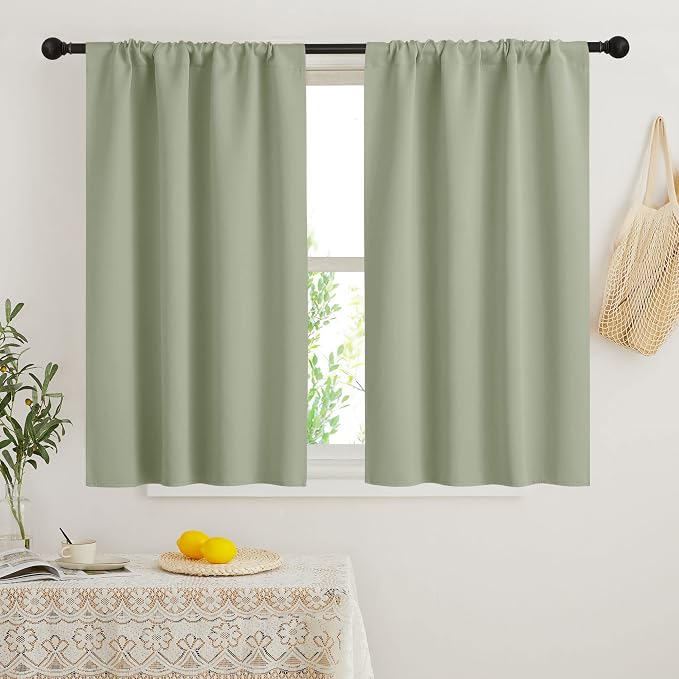 RYB HOME Short Blackout Curtains by RYBHOME