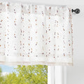 jinchan Kitchen Valance Curtain by JINCHAN