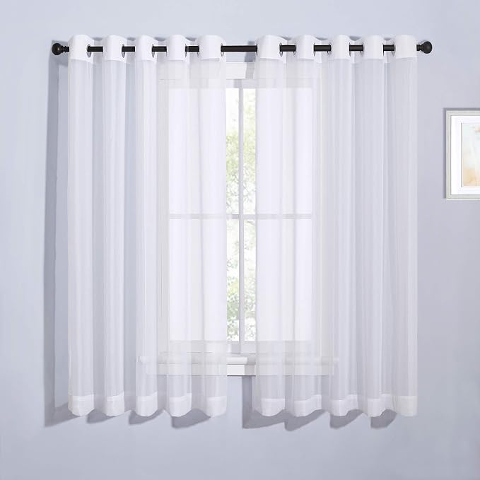 NICETOWN Sheer Curtains for Patio Door by NICETOWN