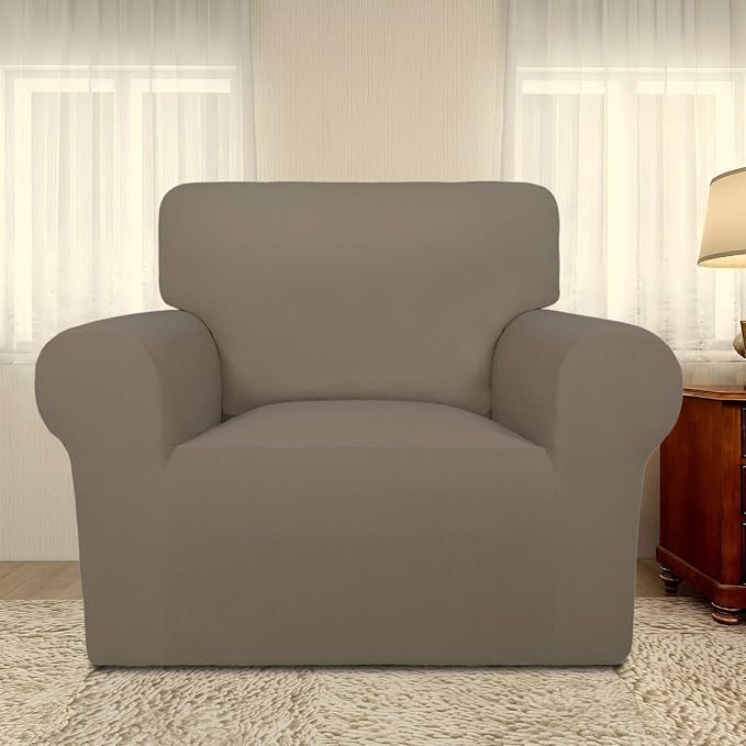 PureFit Super Stretch Chair Sofa Slipcover – Spandex Non Slip Soft Couch Sofa - Image 2