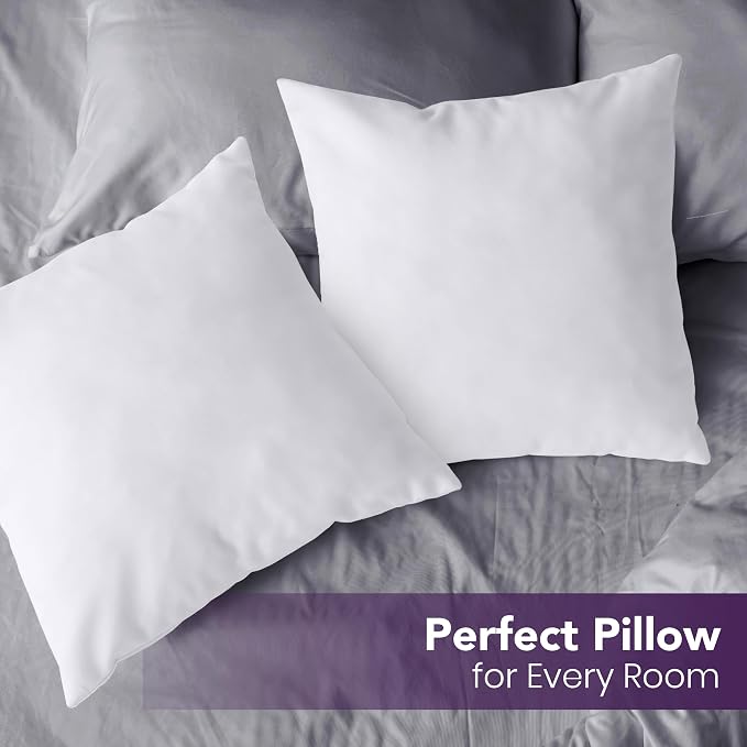 Utopia Bedding 26x26 Pillow Inserts, Sofa & Couch – Soft, Supportive & Fluffy - Image 7